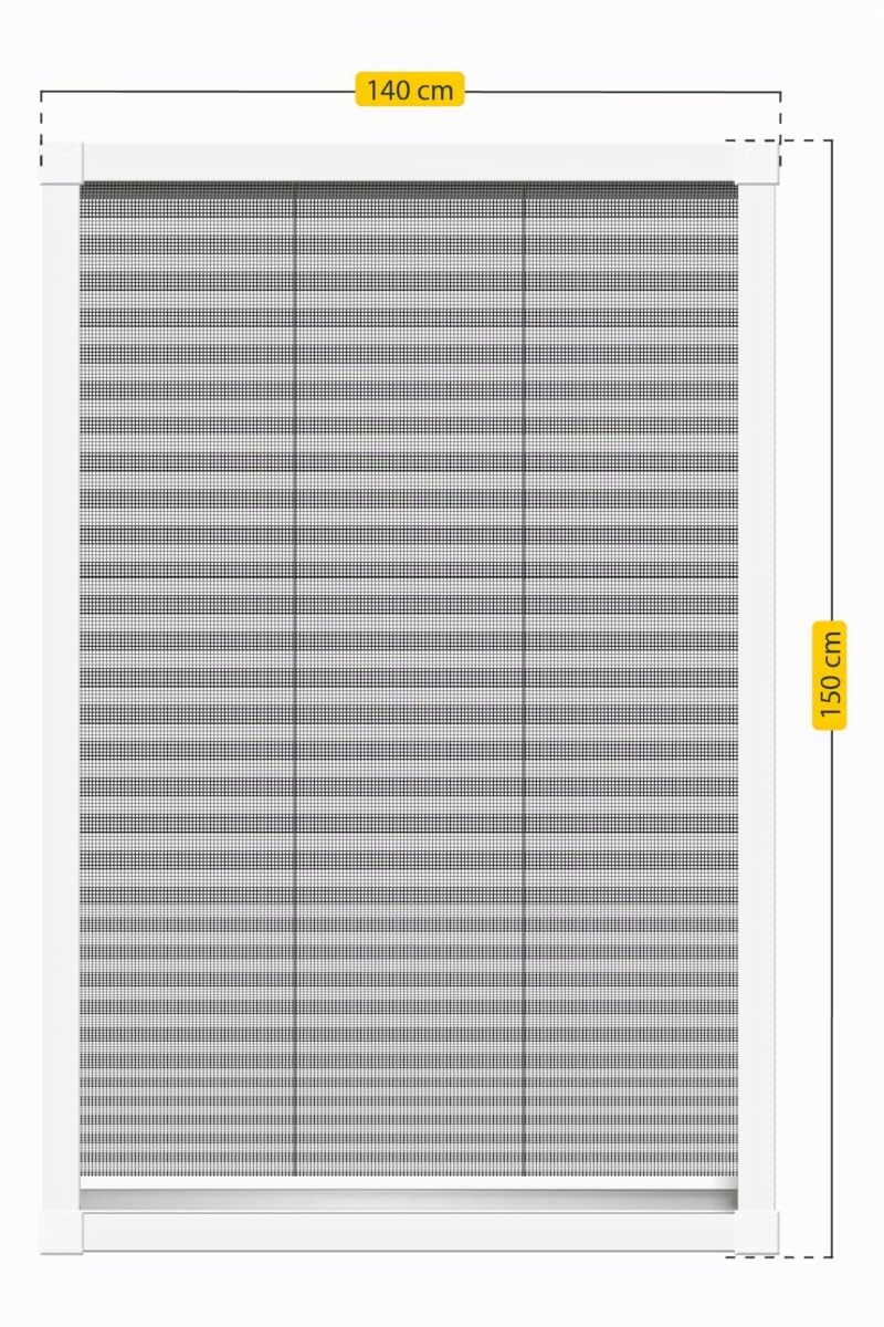 schellenberg-rollodrive-70992-plissee-140x150-cm-wei-bohrfrei image 7