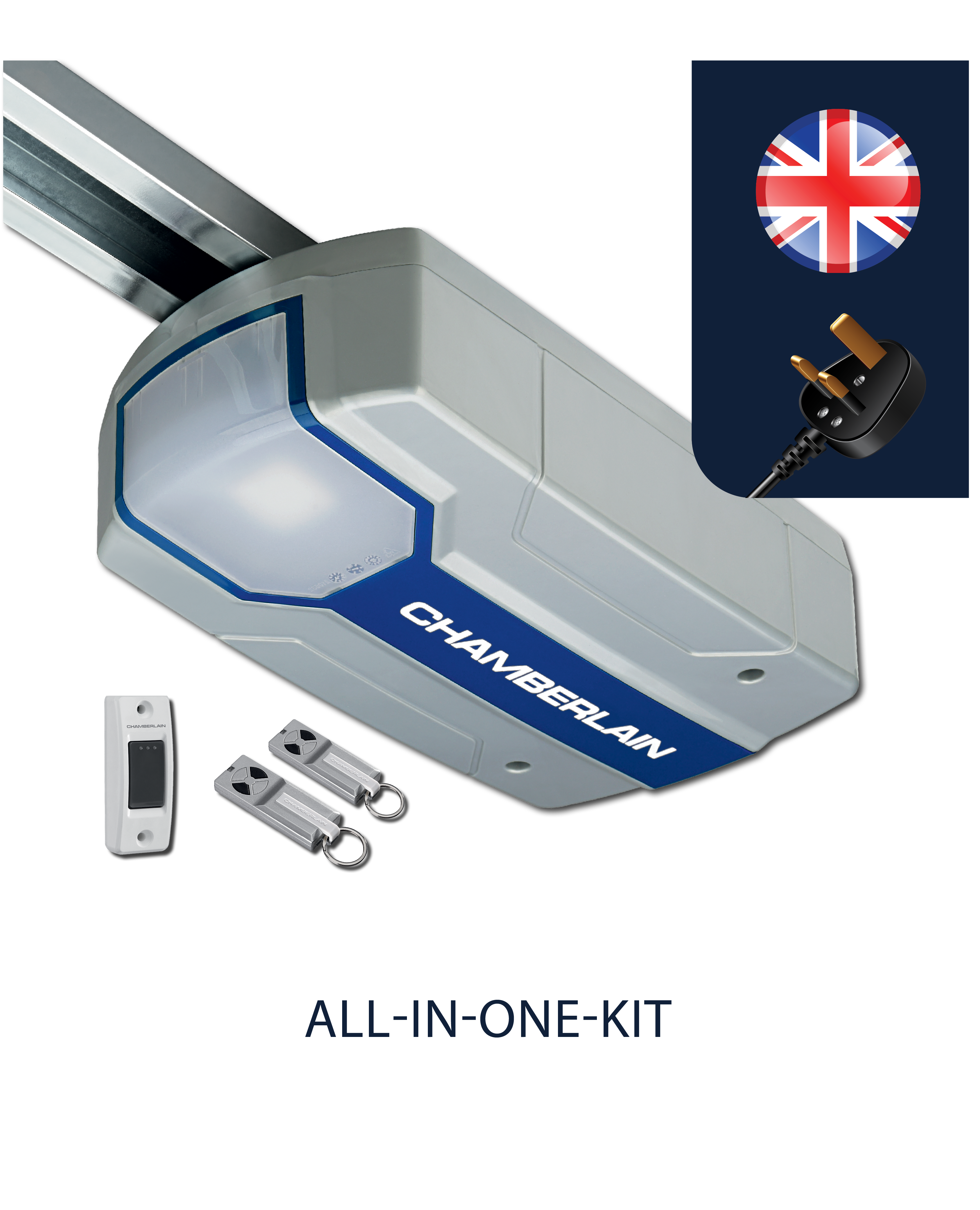 chamberlain-comfort-ml700evgb-torantrieb-90kg-mit-schiene-uk image 1