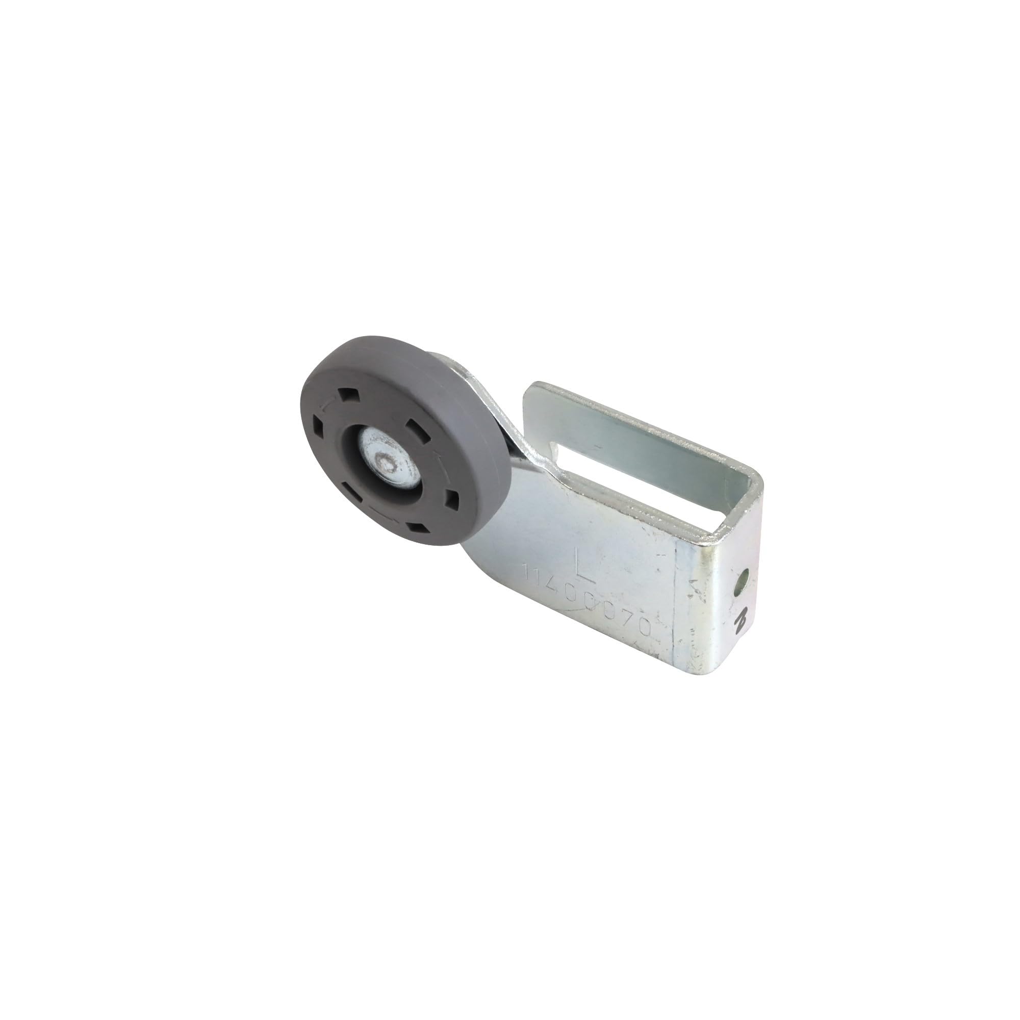 novoferm-iso-45-laufrollenhalter-11400070-mit-rolle-links image 1