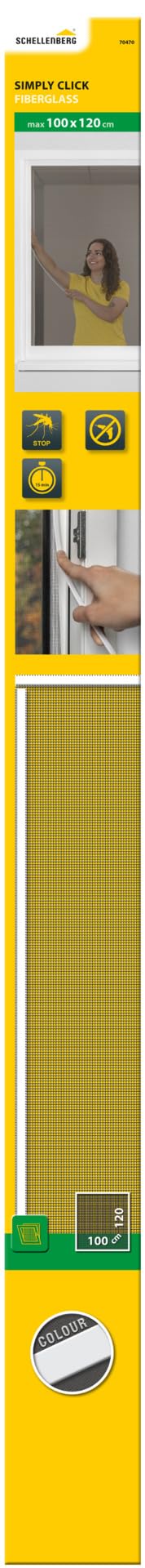 schellenberg-simply-click-fliegengitter-100x120-cm-wei-70470 image 1