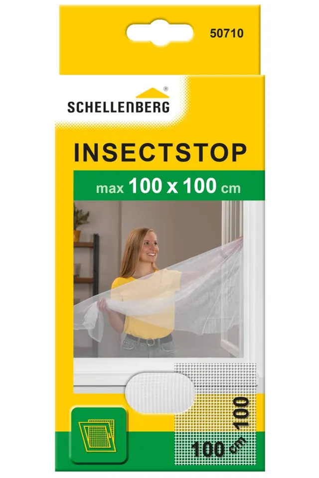 schellenberg-rollodrive-50710-fliegengitter-100x100-wei-o-bohren image 1